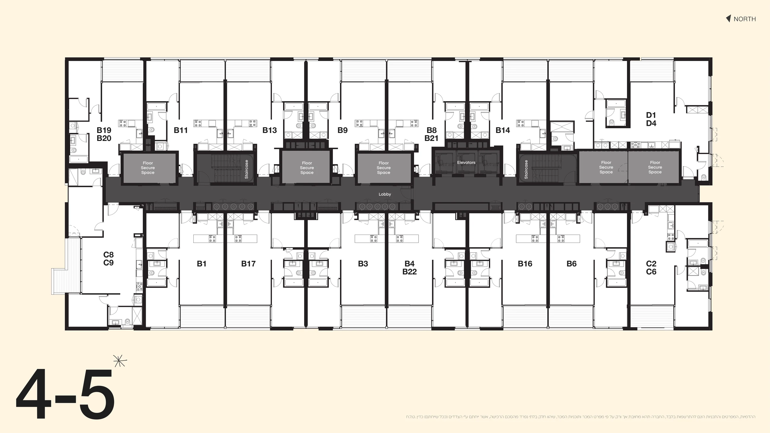 Frankly Building B · Floors 4–5