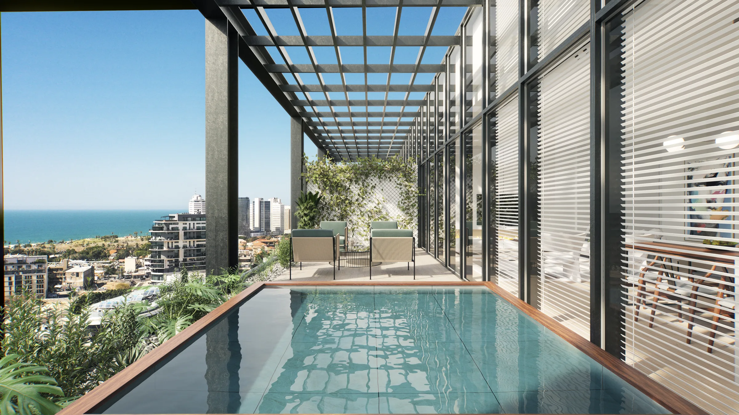 Frankly, Shalma 44, Florentin, Tel Aviv project rendering 1