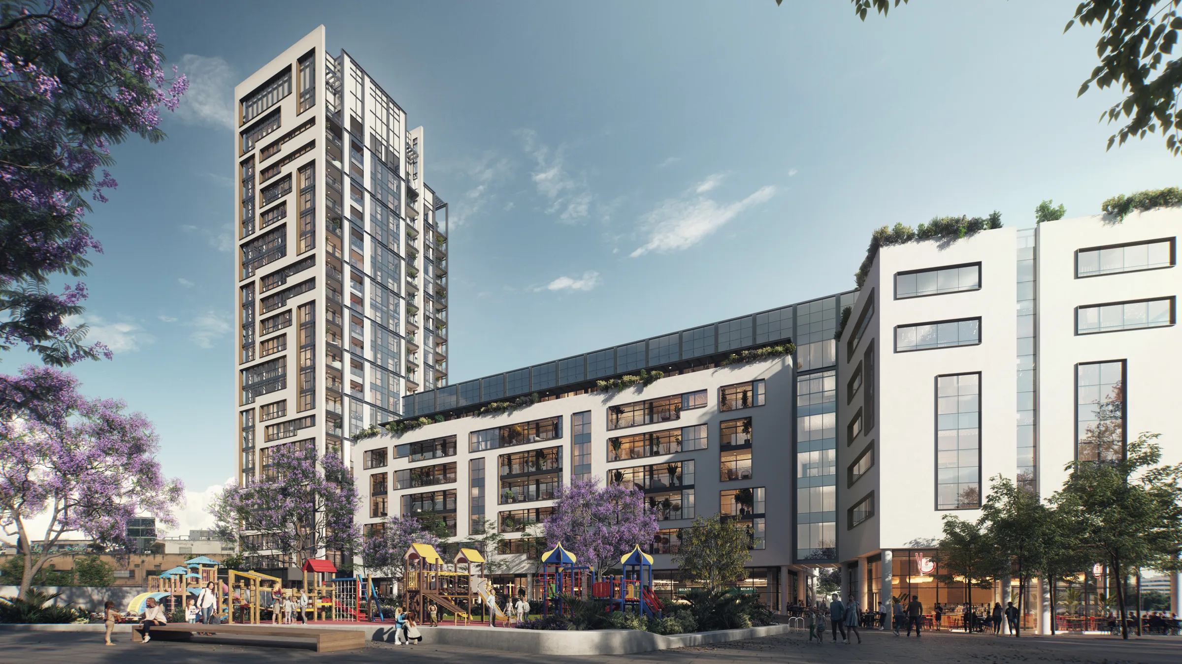 Frankly, Shalma 44, Florentin, Tel Aviv project rendering 2