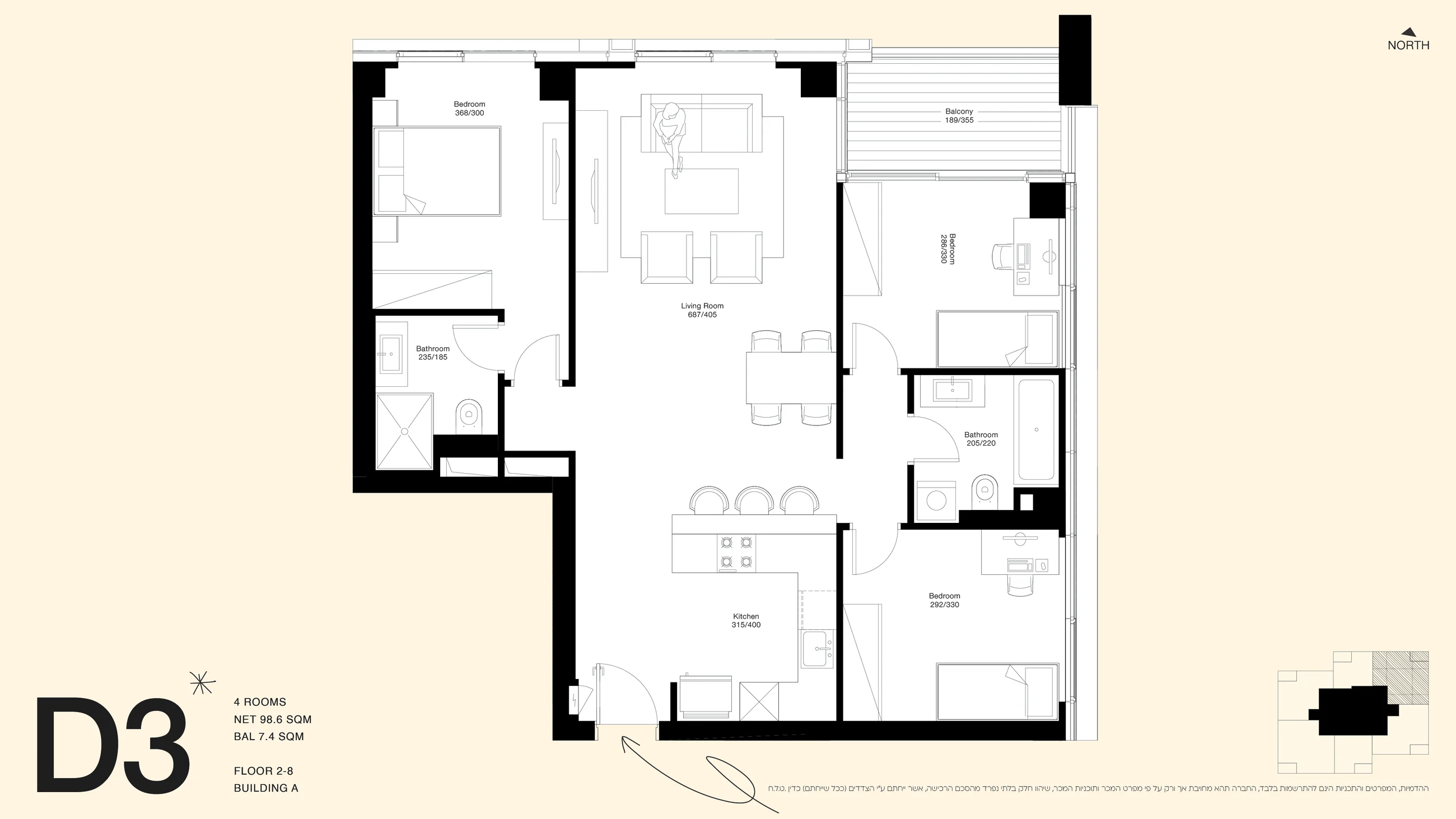 Frankly Building A layout D3 illustrative floor plan