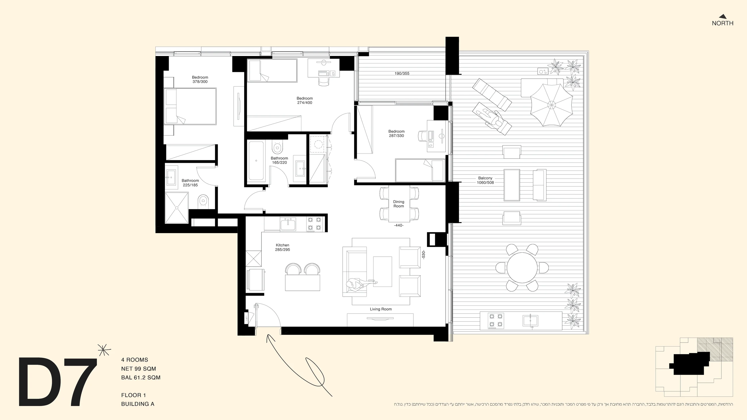 Frankly Building A layout D7 illustrative floor plan