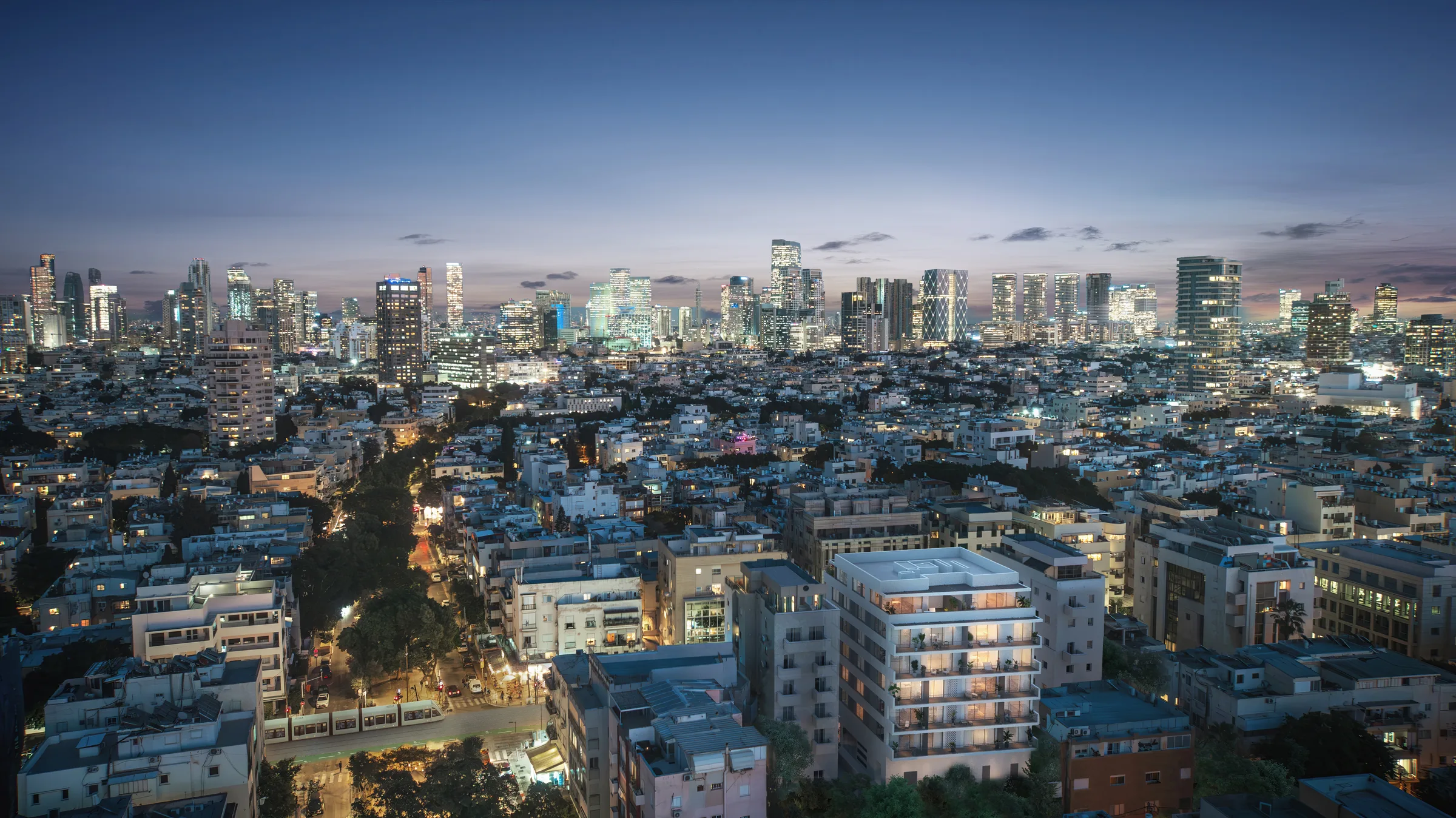 Milan, Ben Yehuda 105, Tel Aviv project rendering 2