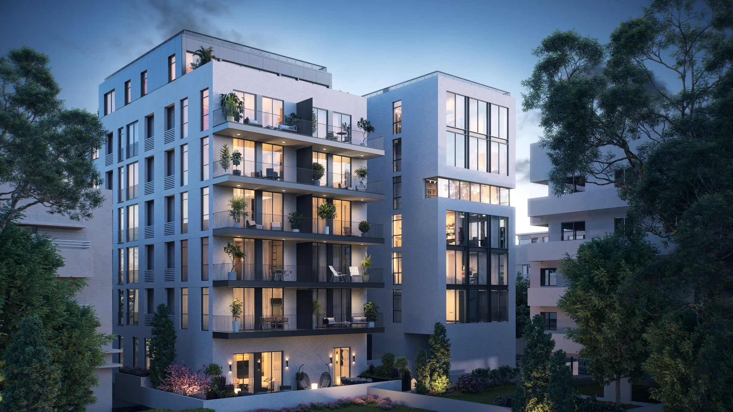 One Hundred, Allenby 100–102, Tel Aviv project rendering 11