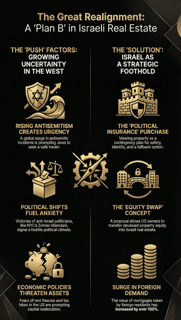 Israel Real Estate Plan B: The Key That’s Quietly Changing Jewish Life Worldwide