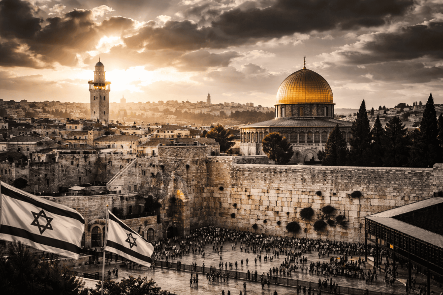 Israel, Jerusalem, old city, Temple Mount.