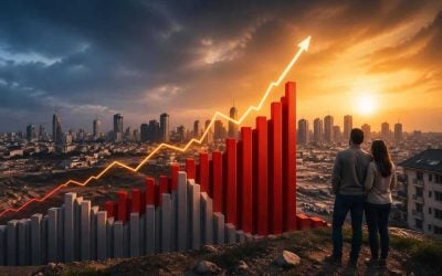 Chart showing Bank of Israel inflation expectations reshaping Israel’s mortgage market