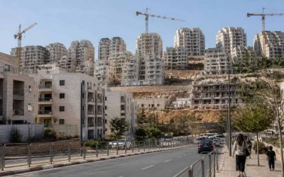 Modern residential towers under planning in a growing Beit Shemesh neighborhood