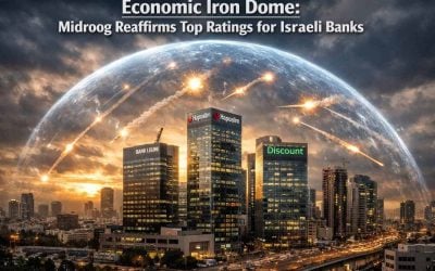 Midroog credit rating agency report on Israeli banks financial stability