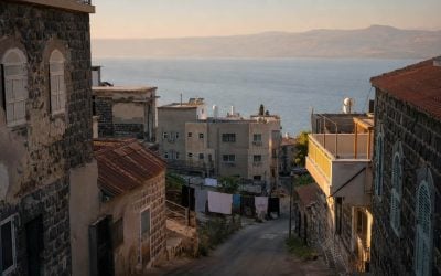 Editorial photograph in the last hour of afternoon light - Israel