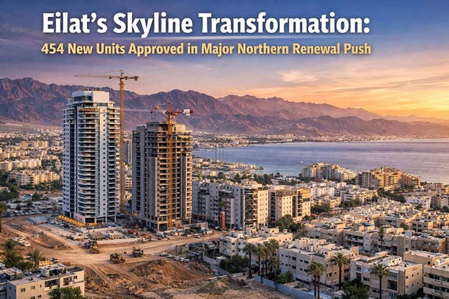 Eilat’s Skyline Transformation 454 New Units Approved in Major Northern Renewal Push