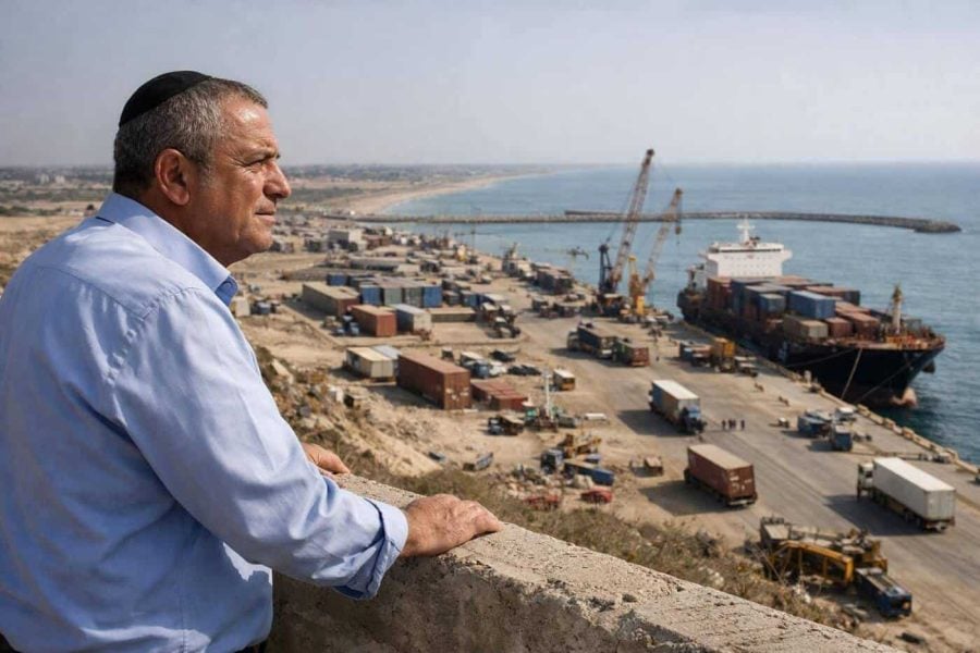 Sderot Mayor presenting vision for a Gaza port and global trade hub on the Israeli border