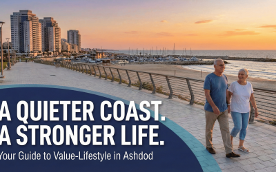 Ashdod Israel waterfront city life.