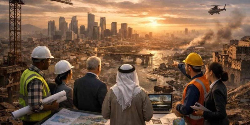 Global leaders reviewing blueprints for resilient infrastructure development