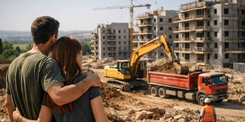 View of residential area in Beit HaEmek following ILA lease confirmation