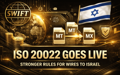 ISO 20022 Goes Live Stricter Rules for Wires to Israel