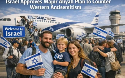 Israel Approves Major Aliyah Plan to Counter Western Antisemitism