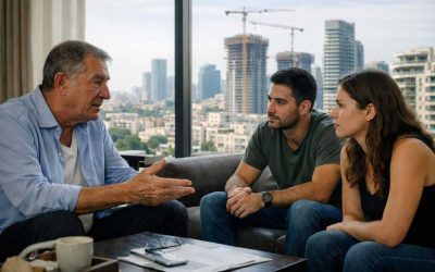 Modern residential apartment buildings in Israel representing the buy vs rent housing market shift