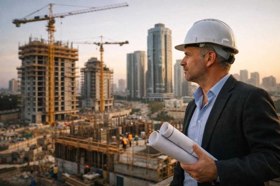 Graph illustrating the resilience and upward momentum of the Israeli real estate bond market