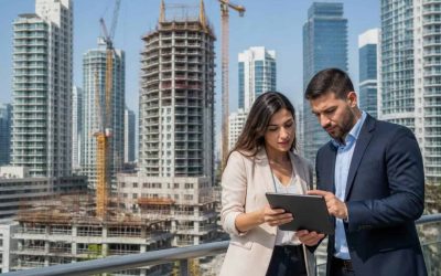 Modern apartment towers and construction cranes in Tel Aviv during a busy real estate market moment