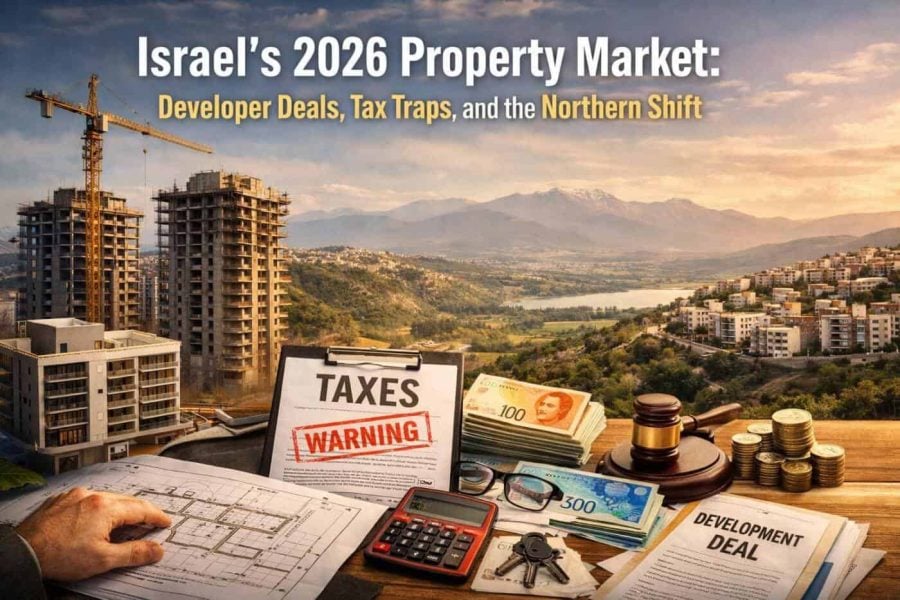 New residential developments in Northern Israel reflecting the 2026 property market shift