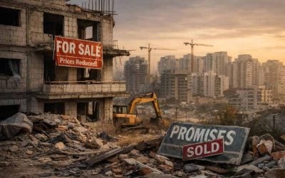 Illustration of Israel's housing market facing a credibility crisis