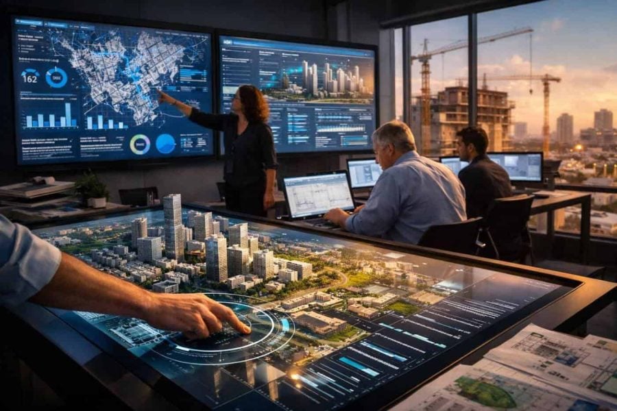 Digital procurement concept representing Israel's Planning Administration initiative