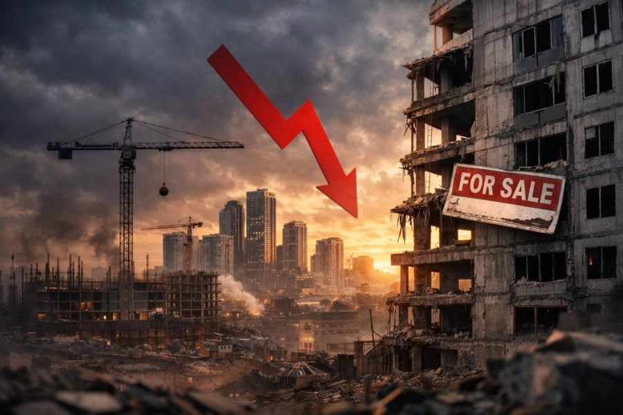 Israel property stocks signal a potential warning for the real estate market