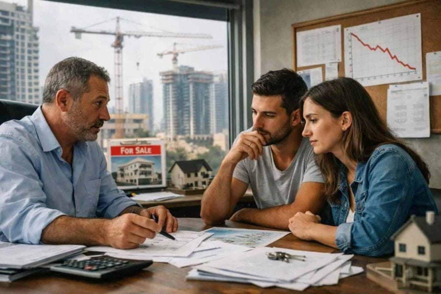 Israel real estate market analysis showing regulatory impact versus currency trends