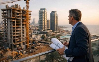 Modern luxury real estate developments in Israel symbolizing market rebound and resilience