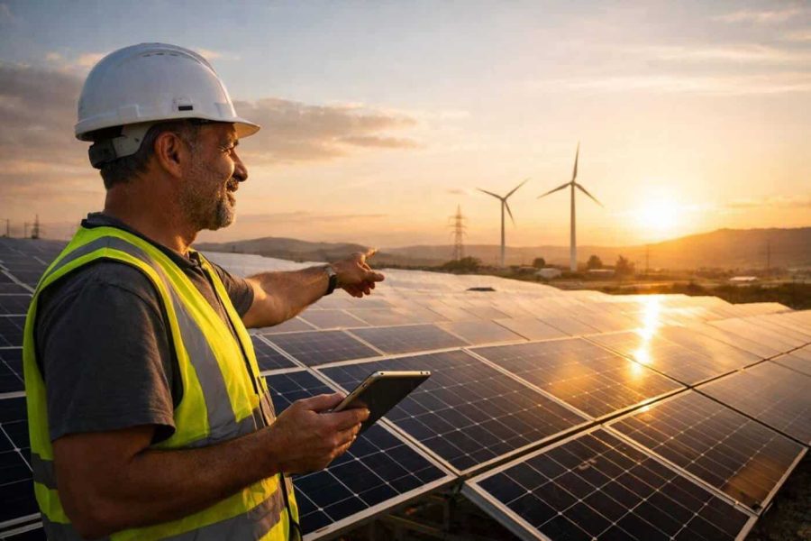 Solar panels on an Israeli rooftop illustrating high annual investment returns