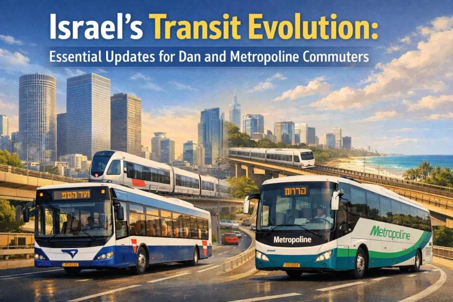 Israel’s Transit Evolution Essential Updates for Dan and Metropoline Commuters