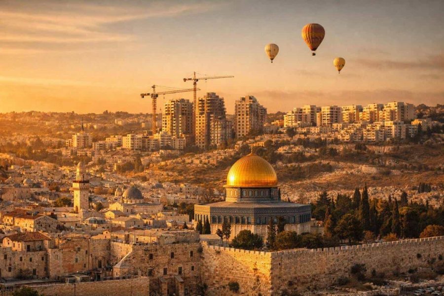 Jerusalem Mayor Moshe Lion announcing new housing development plans for the city