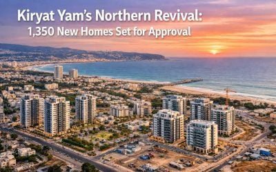 Kiryat Yam’s Northern Revival 1,350 New Homes Set for Approval