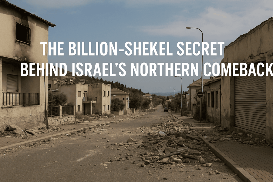 Northern Israel billion-shekel comeback secret revealed.