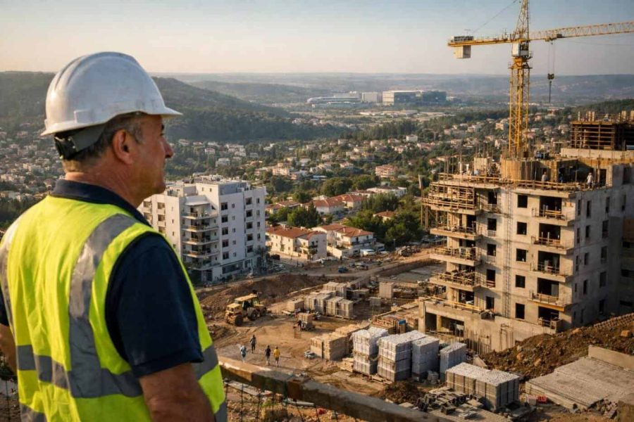 View of residential homes in Kiryat Tivon illustrating the real estate market transformation driven by Nvidia's expansion