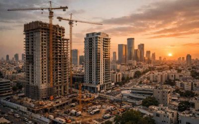 Rendering of the new Rothstein residential complex in Ramat Gan city center