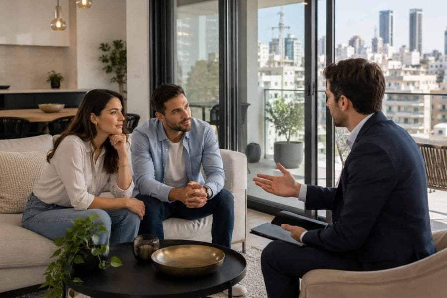 Editorial image representing Relisted listings = buyer leverage in the Israeli residential property market