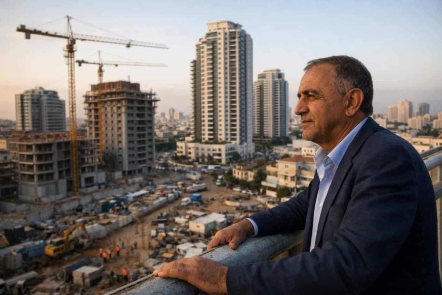 Rami Levi urban renewal housing construction project in Rishon LeZion