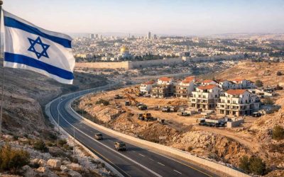 Construction plans for Israel's E1 housing expansion and the Sovereignty Road map