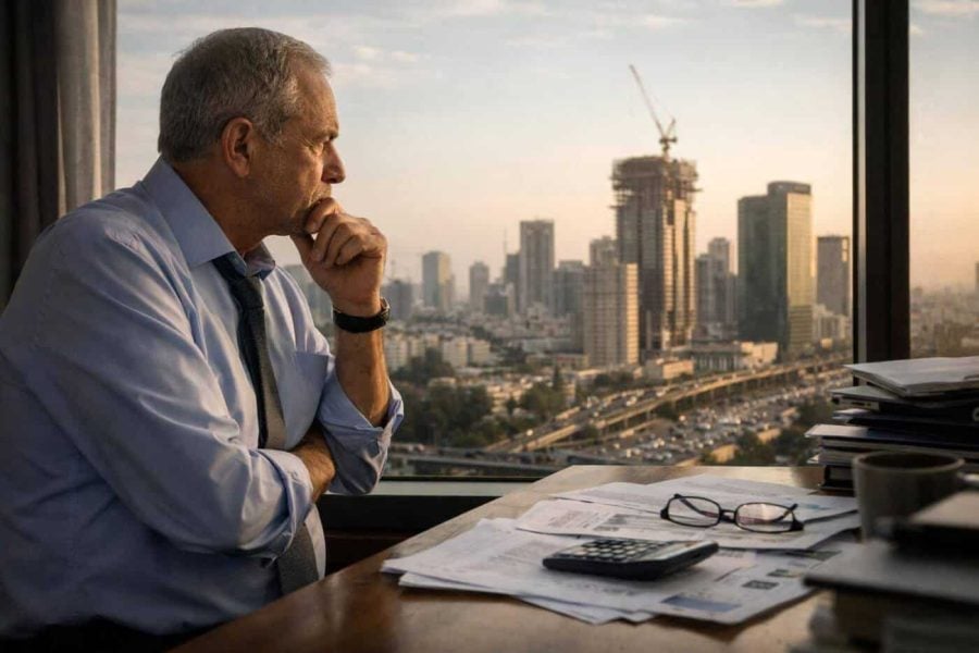 Illustration representing Israel's financial market discipline and analysis of tender result trends