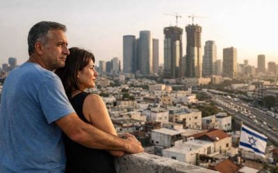 Modern Israeli apartment buildings representing real estate market resilience