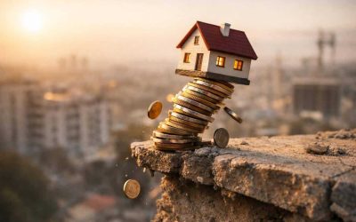 Graph illustrating statistical discrepancies in Israel's housing market trends