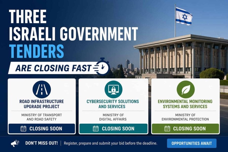 three-israeli-government-tenders