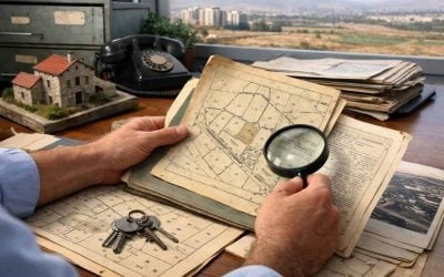 Israel Land Authority record showing key details a property record can reveal
