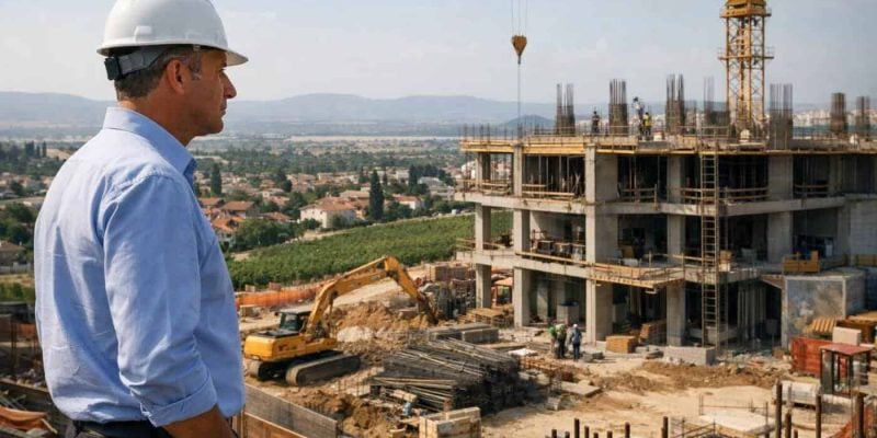 Yohananof supermarket exterior representing the 17 million shekel investment in Binyamina's new commercial center
