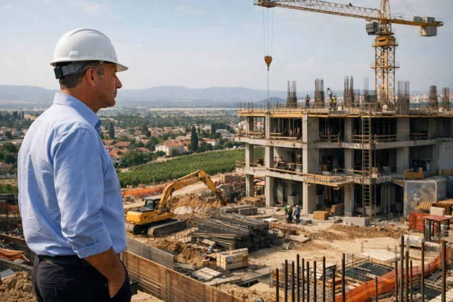 Yohananof supermarket exterior representing the 17 million shekel investment in Binyamina's new commercial center