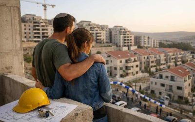 New residential construction site in Israel representing affordable housing tenders